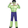 Toddler's Marvel's Hulk Costume - 3T-4T Image 1