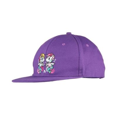 tokidoki Mermicorno Baseball Snapback Cap - Lavender Image 3
