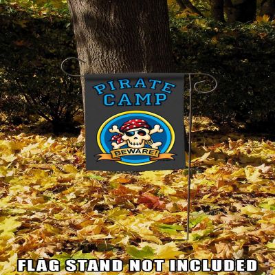 Toland Home Garden 12.5" x 18" Pirate Camp Garden Flag Image 2