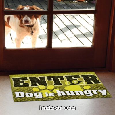 Toland Home Garden 30" x 18" Feed the Dog Doormat Image 2