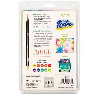 Tombow Dual Brush Pens 10/Pkg-Retro Image 1
