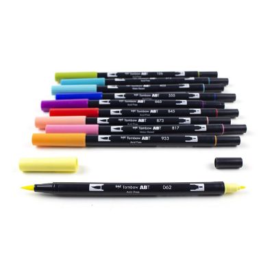 Tombow Dual Brush Pens 10/Pkg-Retro Image 2