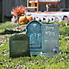 Tombstone Yard Signs Halloween Decorations - 6 Pc. Image 2