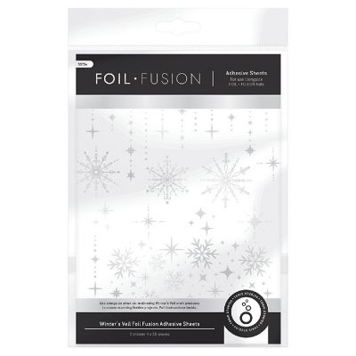 Tonic Studios Foil Fusion Adhesive Sheet-Winter's Veil Image 1