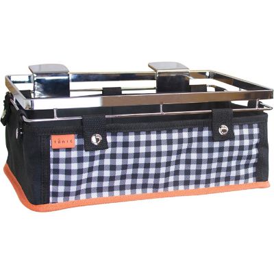 Tonic Studios Table Tidy Main Caddy-Black/ Orange Image 1