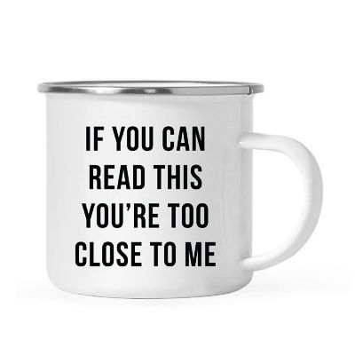 Too Close Back Up 11oz Campfire Mug Image 1