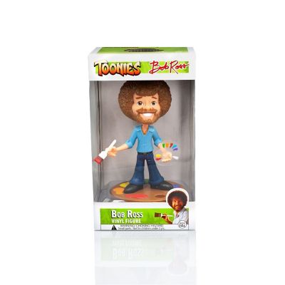 TOONIES BOB ROSS 6.5" VINYL FIGURE COLLECTIBLE  FULL COLOR VERSION Image 3
