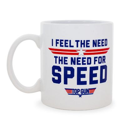 Top Gun "The Need For Speed" Ceramic Mug  Holds 20 Ounces Image 1