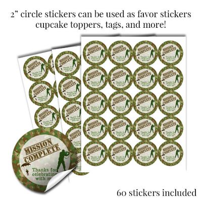 Top Secret Army Sticker Bundle 429pc. by AmandaCreation Image 3