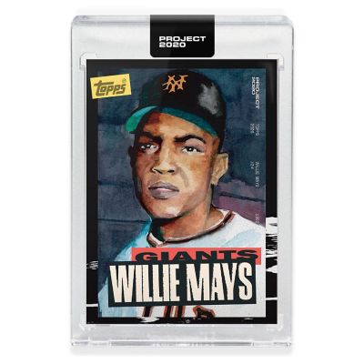 Topps PROJECT 2020 Card 101 - 1952 Willie Mays by Jacob Rochester Image 1