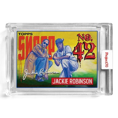 Topps Project70 Card 573  1993 Jackie Robinson by Snoop Dogg Image 1
