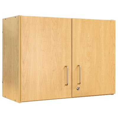Tot Mate 2-Level Wall Cabinet, Assembled (Maple) Image 1