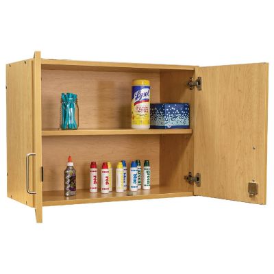 Tot Mate 2-Level Wall Cabinet, Assembled (Maple) Image 1