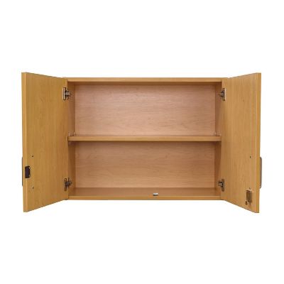 Tot Mate 2-Level Wall Cabinet, Assembled (Maple) Image 2