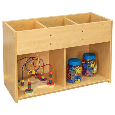 Tot Mate Book/Toy Storage, Ready-To-Assemble (Maple) Image 1
