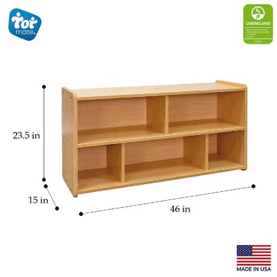 Tot Mate Toddler Compartment Storage, Assembled (Maple) Image 2