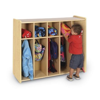 Tot Mate Toddler Floor Locker, Assembled (Maple) Image 3