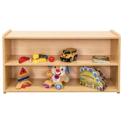 Tot Mate Toddler Shelf Storage, Ready-To-Assemble (Maple) Image 1