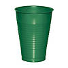 Touch Of Color Emerald Green 12 Oz Plastic Cups 60 Count Image 1