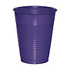 Touch Of Color Purple 16 Oz Plastic Cups - 60 Pc. Image 1