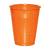 Touch Of Color Sunkissed Orange 16 Oz Plastic Cups 60 Count Image 1