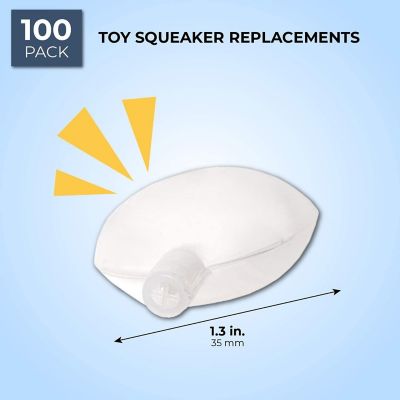 Toy Pet Dog Squeakers Replacement (100 Pack) Image 1