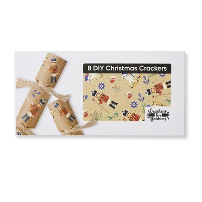 Toy Soldier DIY Christmas Party Cracker Flat Pack Kit - 8 pcs Image 1
