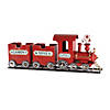 Toy Train On Track Display 29.25"L X 11.25"H Iron Image 1