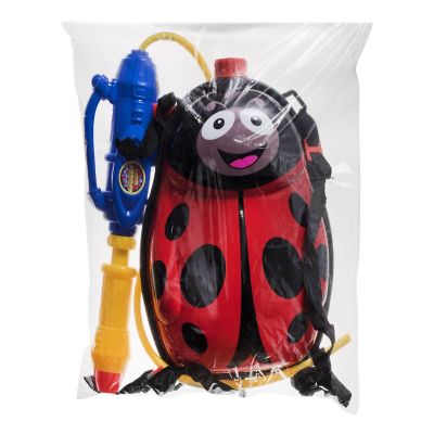 Toyrifik Water Gun Backpack for Kids -Water Shooter with Tank Lady Bug Toys Image 2
