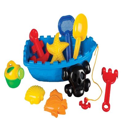 Toysmith Pirate Ship Beach Set Image 1