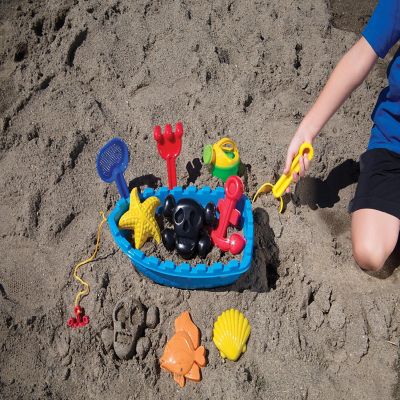 Toysmith Pirate Ship Beach Set Image 1