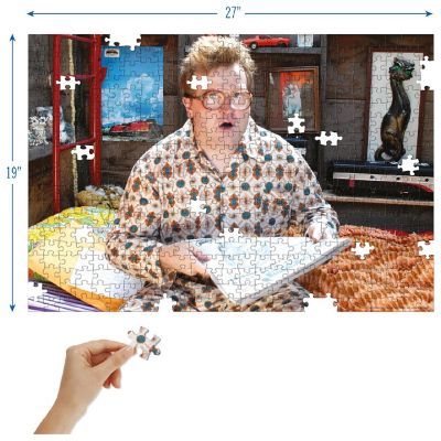 Trailer Park Boys Bubbles Shed Life 420pc Jigsaw Chunky Puzzle TV Series Character Mighty Mojo Image 2