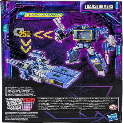 Transformers Generations Legacy Voyager Soundwave Action Figure Image 3