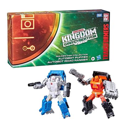 Transformers Golden Disk Collection Road Ranger and Puffer Image 1