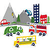 Transportation Time Party Centerpiece - 4 Pc. Image 1