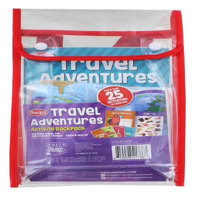 Travel Adventures Activity Backpack  More Than 25 Activities To Complete Image 1