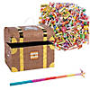 Treasure Chest Pi&amp;#241;ata Kit - 208 Pc. Image 1