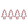 Tree Cookie Cutter Ornament (Set Of 4) 12"H Metal Image 3