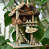 Tree House Bird Feeder 7.5X7.75X12" Image 4