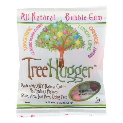 Tree Hugger Bubble Gum - Citrus Berry - 2 oz - Case of 12 Image 1