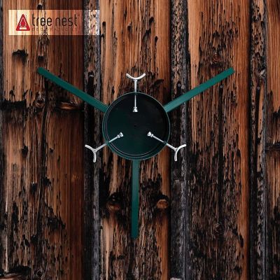 Tree Nest #218626 Large Black Geometric Christmas Tree Stand Image 2