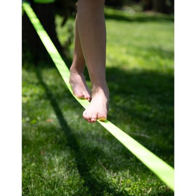 Trelines: Classic Slackline 50 Ft - Ratchet Between 2 Trees,Ages 5+ Image 2