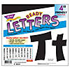 TREND Black 4" Friendly Combo Ready Letters, 3 Packs Image 2