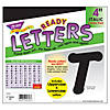 TREND Black 4-Inch Italic Uppercase/Lowercase Combo Pack (EN/SP) Ready Letters, 193 Per Pack, 3 Packs Image 2