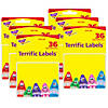 TREND Colorful Crayons Terrific Labels, 36 Per Pack, 6 Packs Image 1