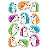 TREND Colorful Hedgehogs Sparkle Stickers, 24 Per Pack, 6 Packs Image 1