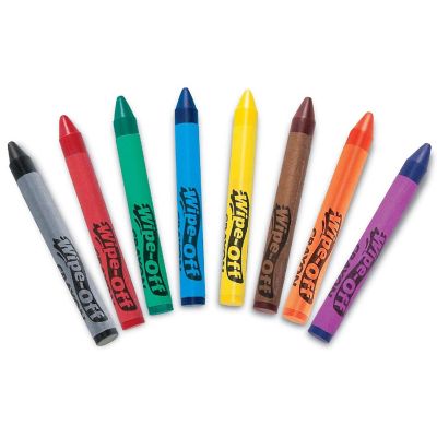Trend Enterprises Printing Reusable Book &amp; Crayons Image 1