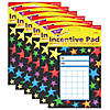 TREND Gel Stars Incentive Pad, 36 Sheets Per Pad, Pack of 6 Image 1