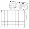 TREND Graphing Grid (Large Squares) Wipe-Off Chart, 17" x 22", Pack of 6 Image 3