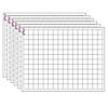 TREND Graphing Grid (Small Squares) Wipe-Off Chart, 17" x 22", Pack of 6 Image 1